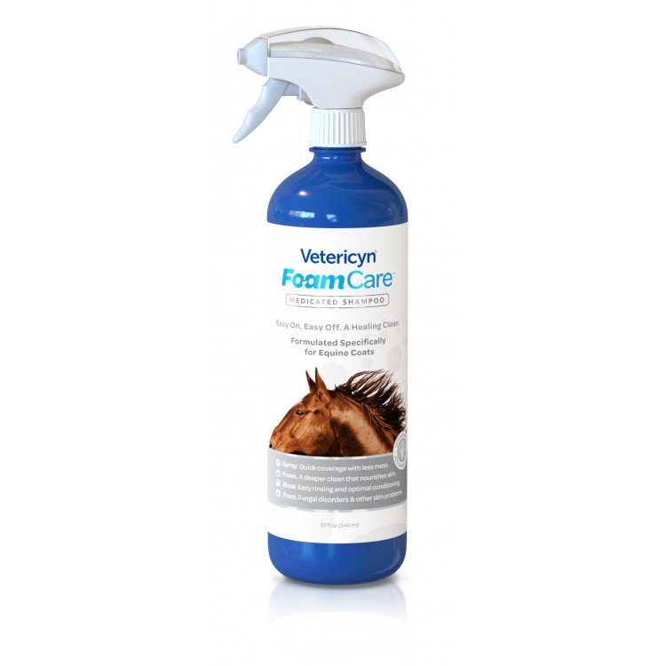 Vetricyn FOAM CARE SHAMPOO EQUINE MEDICATED (liečivý šampón)